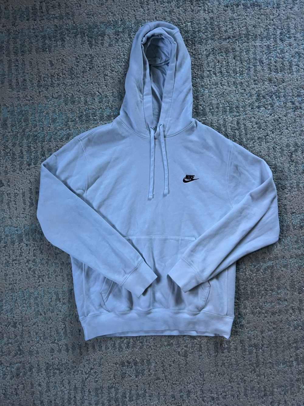 Nike White Pullover Hoodie